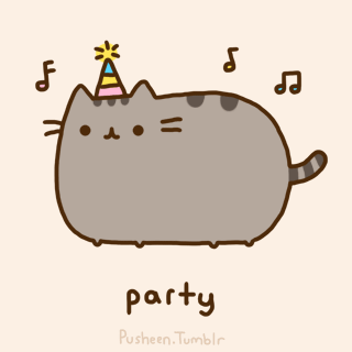 pusheen-party.gif